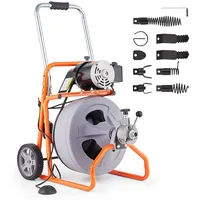 Vevor Rohrreinigungsmaschine 75 Fuß x 1/2 Zoll, automatische Rohrreinigungsspirale