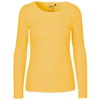 Kompatible Ware Neutral - Damen Longsleeve/Yellow, S