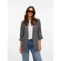 Vero Moda Frida Regular Blazer Black / Salt /