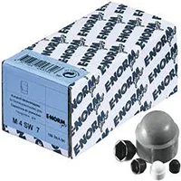 E-NORMpro Abdeckkappen KST grau M12 SW19 HP E-NORMpro