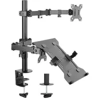Equip 650119 13"-32" Notebookablage- und Monitor/LCD-Tischhalterung