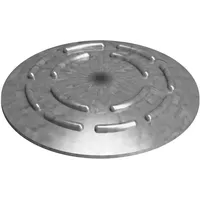 Schake Alumarkierungsnagel Ø 100 mm Ohne Reflexlinsen Silber