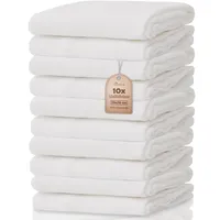 NatureMark 10er-Pack Baby-Mulltücher – 100% Baumwolle – weiche und