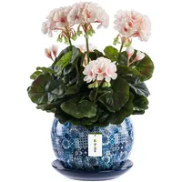 Botle Keramikkugel Ø 16,5 x 15,5 cm Blau