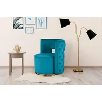 Kayoom Sessel »Drehsessel Beverly 125, drehbar, Gestell aus Eisen,samtige