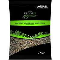 AquaEl MEHRFARBIGE QUARTZ Natürliche mehrfarbige Substrate 1,4-2 mm 2kg