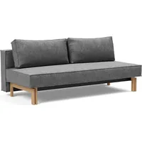 Innovation Living Schlafsofa Sly Wood Stoff Grau Charcoal