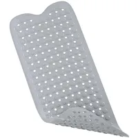 Intirilife Badewannenmatte in Grau - 100 x 40 cm