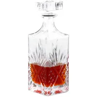 Intirilife edle Whiskey Karaffe - Füllmenge 800 ml -