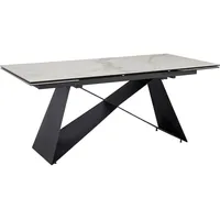 FineBuy FineBuy, Esszimmertisch 180 - 260 cm Ausziehbar Keramik