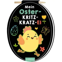 ArsEdition Mein Oster-Kritzkratz-Ei: