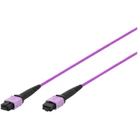 Digitus DK-2566-05/4 Glasfaser LWL Anschlusskabel 5 m Violett, Schwarz
