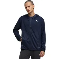 Puma Damen TAD ESSENTIAL FT FZ Trainingsjacke Freizeitjacke grün