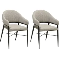 Omg design Armlehnstuhl OMG DESIGN "Roma", braun (toffee, schwarz),