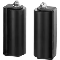 Vevor Schiebetor Rollen Laufrolle Führungsrolle C-Typ-Halterung 188x60x69mm