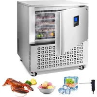 Vevor 114L Kommerzieller Schockfroster 5 Tabletts Schockkühler Meeresfrüchte