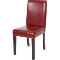 MCW Esszimmerstuhl Littau Kunstleder rot