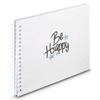 Hama Good Things Spiral 28x24 50 weiße Seiten Happy