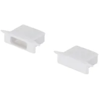 EVN Lichttechnik Endkappen FLAT3PAKSETW