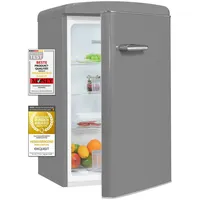 GGV Exquisit RKS120-V-H-160E Retro-Kühlschrank (122 l, 895 mm hoch,