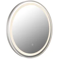 GLOBO Badspiegel Spiegel LED Touch-Steuerung Schminklicht Dimmer Badlampe D