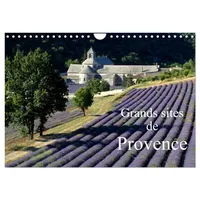 Calvendo Grands sites de Provence (Wandkalender 2025 DIN A4