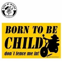 Corvus A750405 - Kids at work: Schild Born to