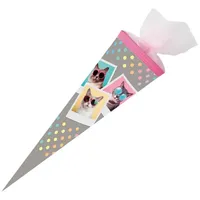 NESTLER Schultüte Cool Cats 50cm rund