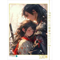 Calvendo Puzzle Bis wir uns wiedersehen - Samurai Liebespärchen