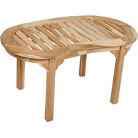 Garden Pleasure Gartentisch AMBON oval 45,0 x 90 cm