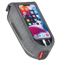 KLICKfix Phone Waterproof grau 9x7,5x21cm, 1ltr, inkl. Duo Adapter