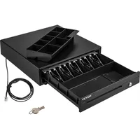 Vevor Kassenschublade Kassenlade 16 Zoll quadratische Geldschublade 3 Entriegelungswege