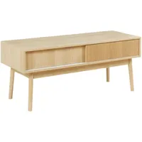 [en.casa] Landskrona Fernsehtisch 115x40x48 cm Eicheoptik MDF/Spanplatte