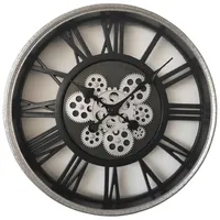 GLOBO ZALETTI 51,0 cm analog schwarz/silbergrau