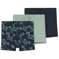NAME IT Jungen Nmmtights 3P Sapphire Game Noos, Dark