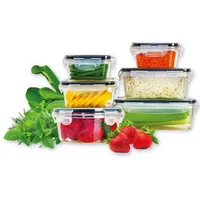 TAVIALO Frischhaltedose weiß 1 l 6-teiliges Set