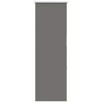 VidaXL Verdunkelungsrollo Grau 55x130 cm Stoffbreite 50,7 cm Polyester