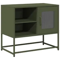 VidaXL TV-Schrank Olivgrün 68x39x60,5 cm Stahl