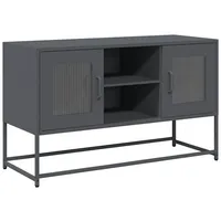 VidaXL TV-Schrank Anthrazit 100,5x39x60,5 cm Stahl