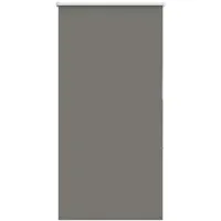 VidaXL Verdunkelungsrollo Grau 85x150 cm Stoffbreite 80,7 cm Polyester