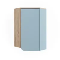 Vicco Badschrank Karen, Blau-grau, 50 x 75 cm mit