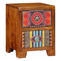 VidaXL Nachttisch 35x35x45 cm Massivholz Akazie