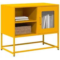 VidaXL TV-Schrank Senfgelb 68x39x60,5 cm Stahl