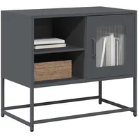 VidaXL TV-Schrank Anthrazit 68x39x60,5 cm Stahl