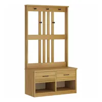 VidaXL Garderobenständer Sandnes 87 x 40 x 159,5 cm