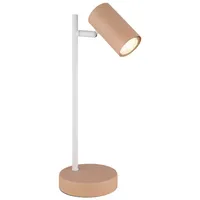 GLOBO Tischlampe Nachttischlampe Leseleuchte verstellbar Schlafzimmerlampe H 35 cm