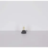 GLOBO Tischlampe Tischleuchte Beistelllampe anthrazit Akku Touchdimmer LED H