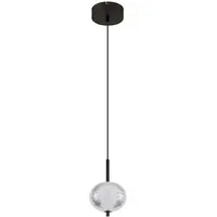 GLOBO AIDA 1-flg. D 15 cm schwarz Metall