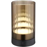 GLOBO LIGHTING Tischleuchte Tischlampe kabellos mit Akku Touch Dimmer