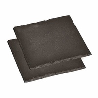 KESPER 38110 Untersetzer aus Schiefer 13 x 13 cm,
